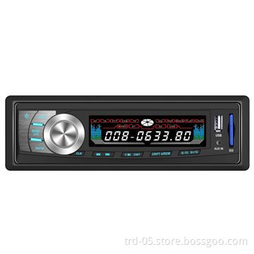 One DIN Car MP3 Player with FM/USB/SD/MMC/Aux/Remote Control